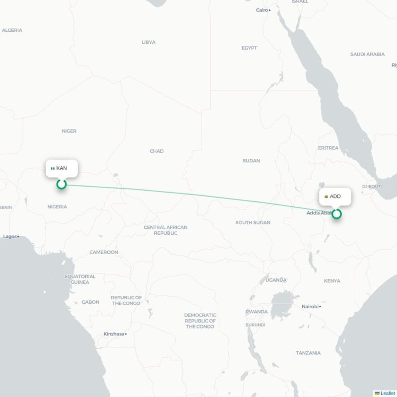 KAN - ADD route map