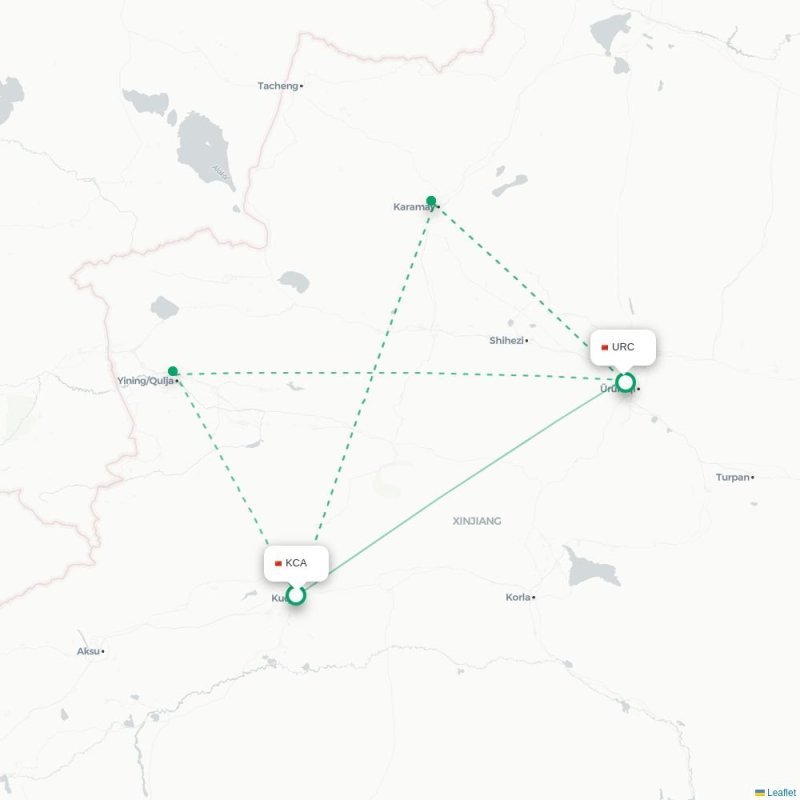 KCA - URC route map