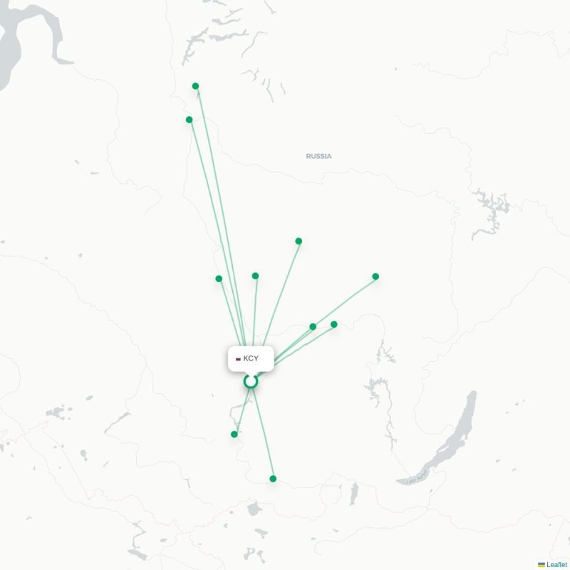 KCY - TKM route map