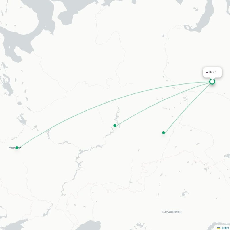 KGP - PEE route map