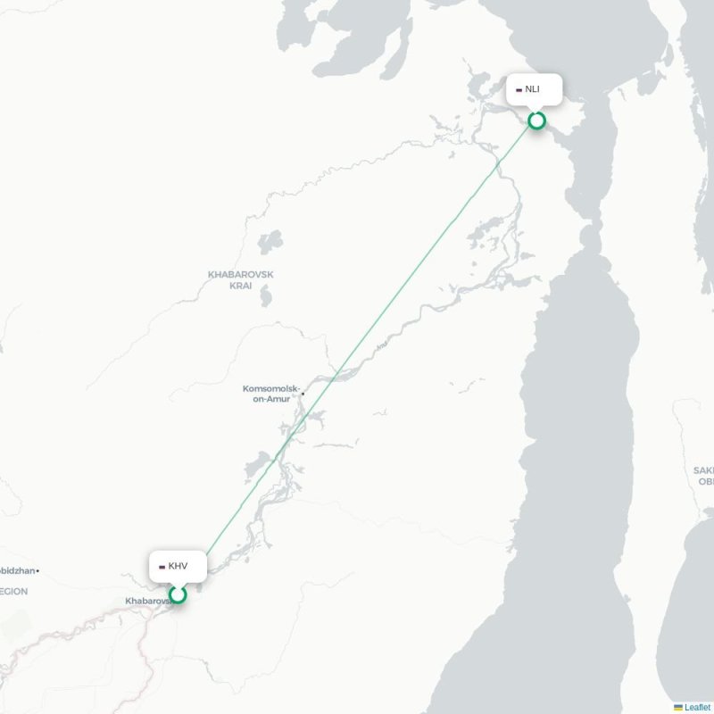 KHV - NLI route map