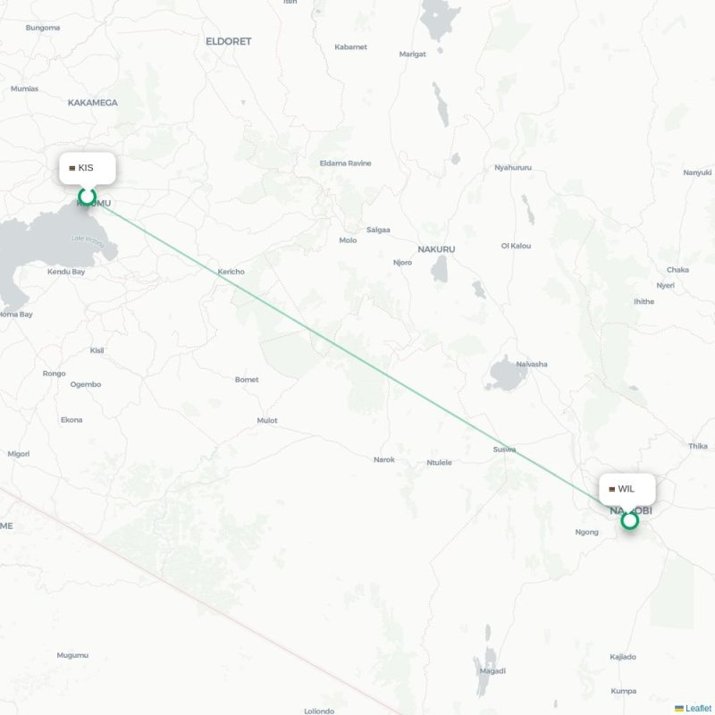 KIS - WIL route map