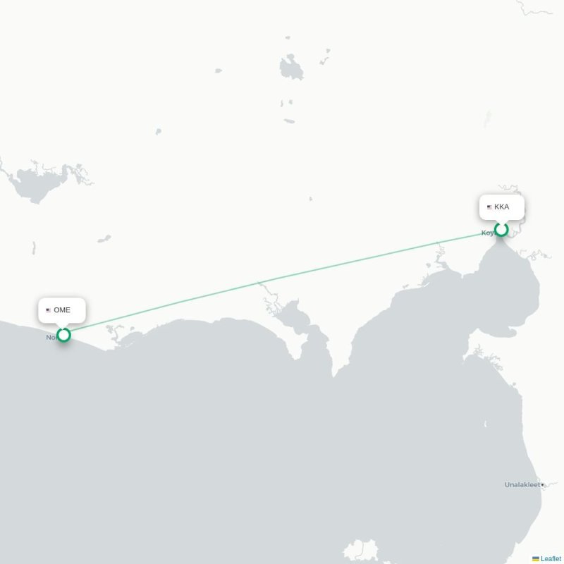 KKA - OME route map