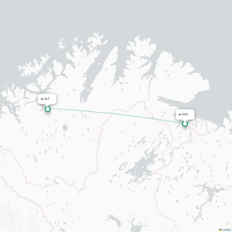KKN - ALF route map