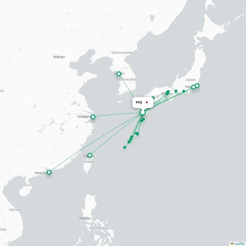Route map Kagoshima  KOJ 