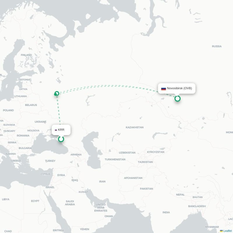 KRR - OVB route map