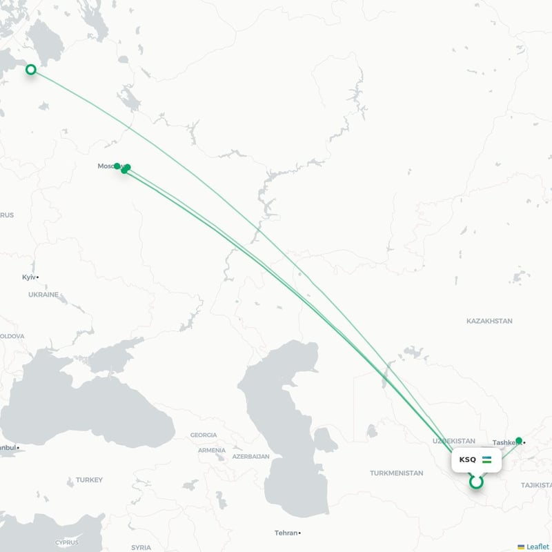 Route map Khanabad  KSQ 