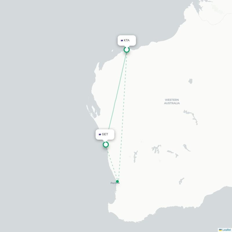 KTA - GET route map