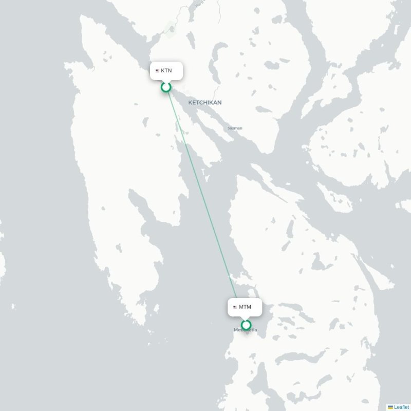 KTN - MTM route map