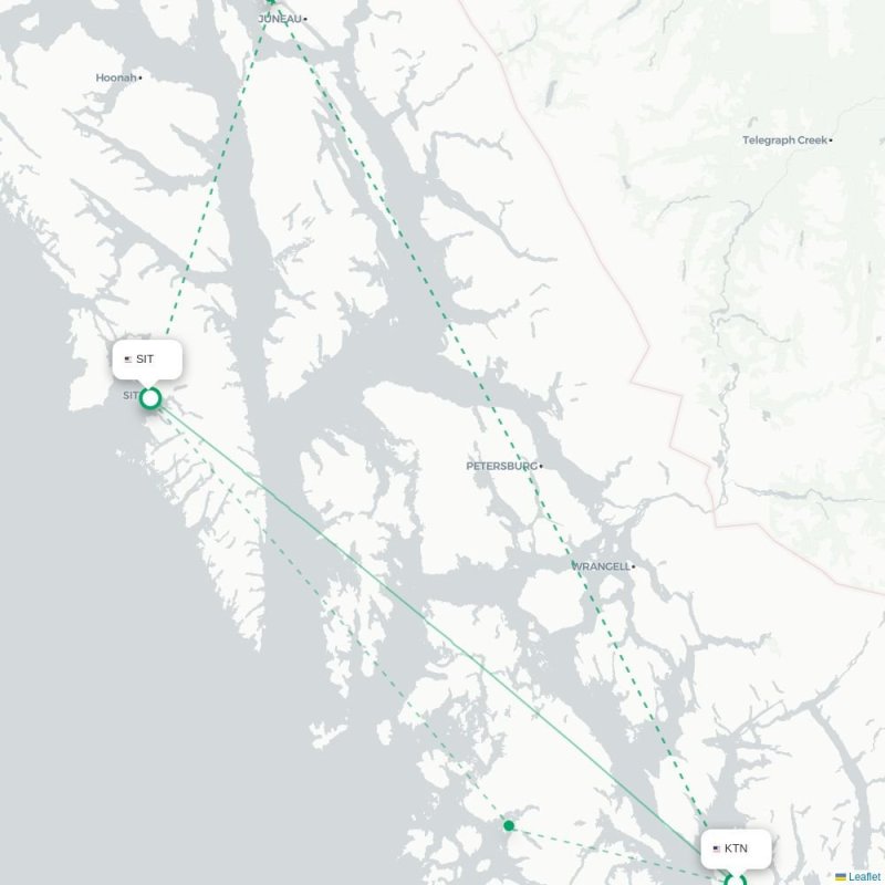 KTN - SIT route map