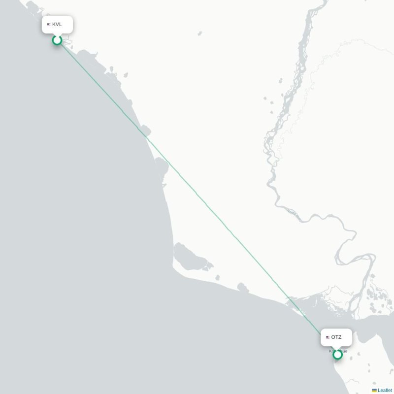 KVL - PHO route map