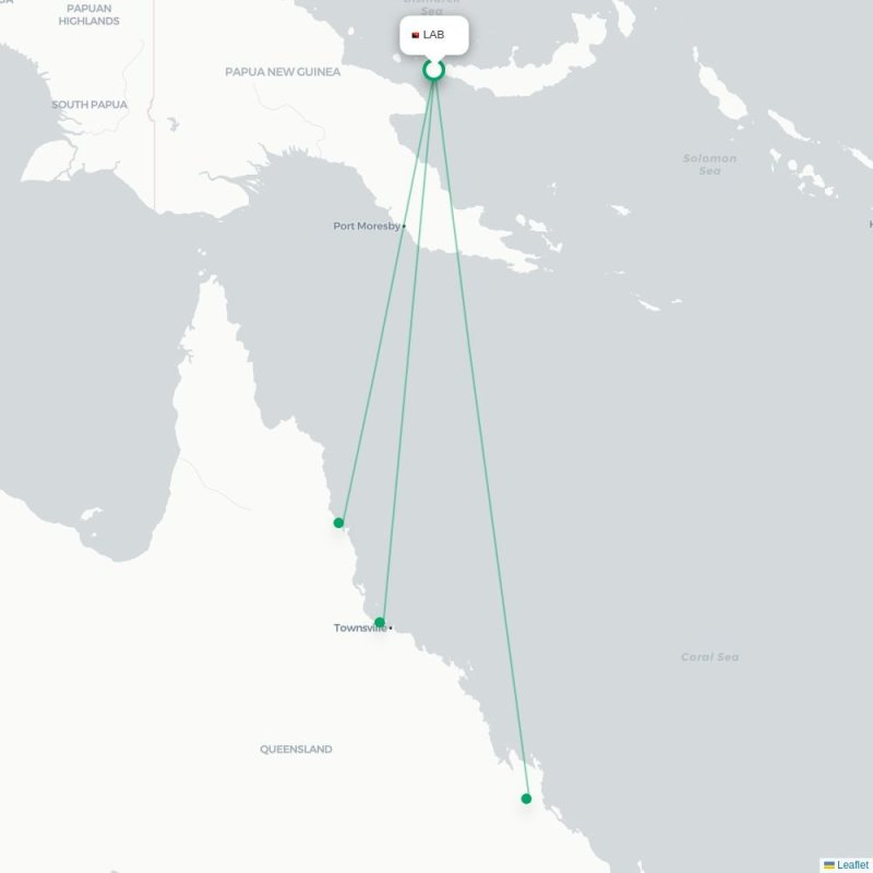 LAB - TSV route map