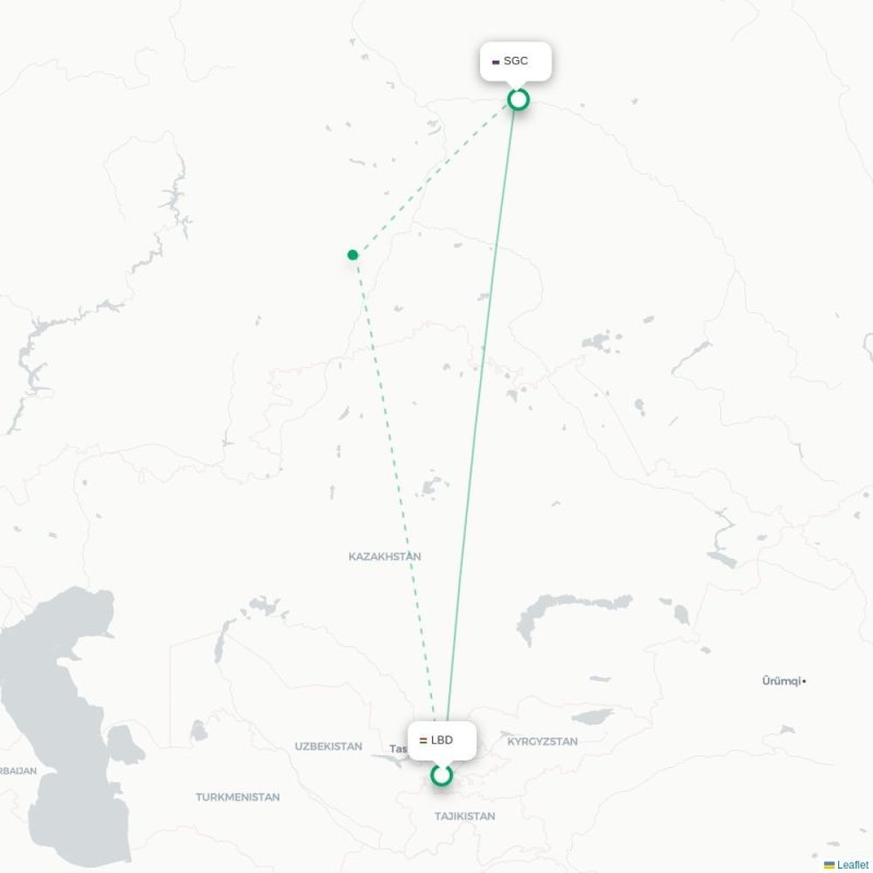 LBD - SGC route map