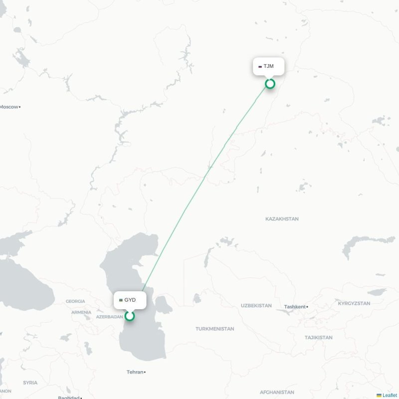 LBD - TJM route map
