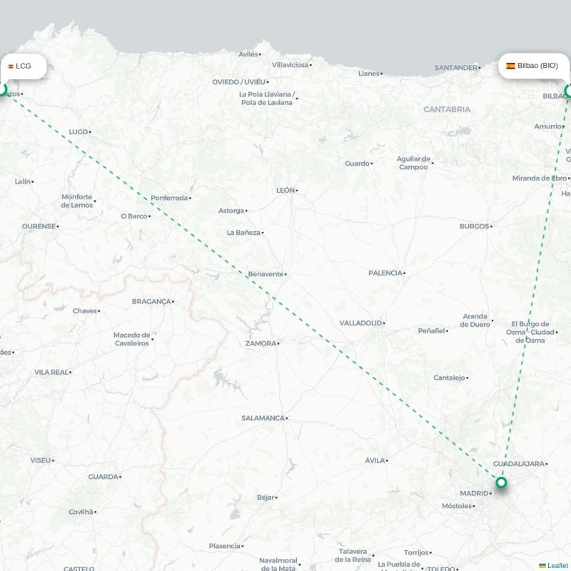 LCG - BIO route map
