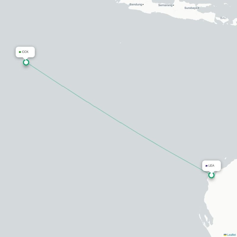LEA - CCK route map