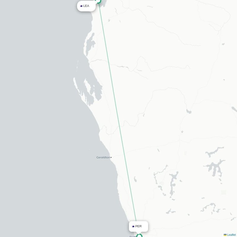 LEA - PER route map