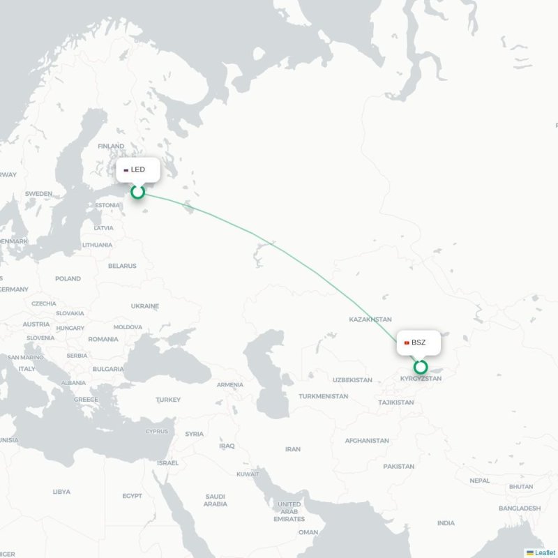 LED - BSZ route map