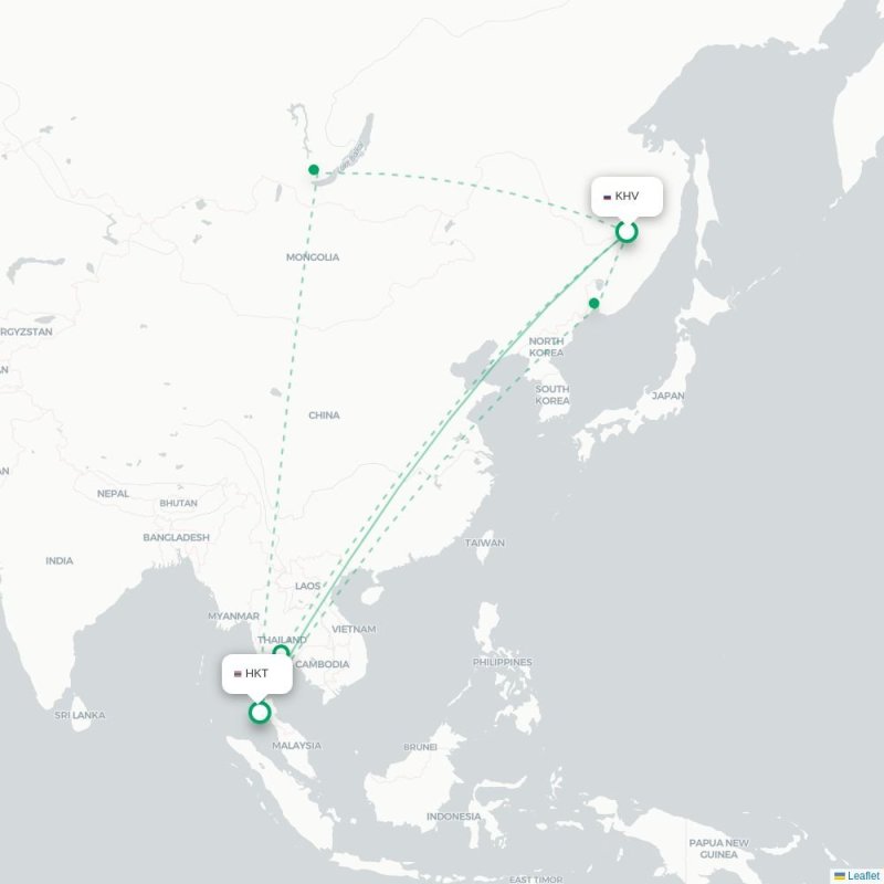 LED - HKT route map