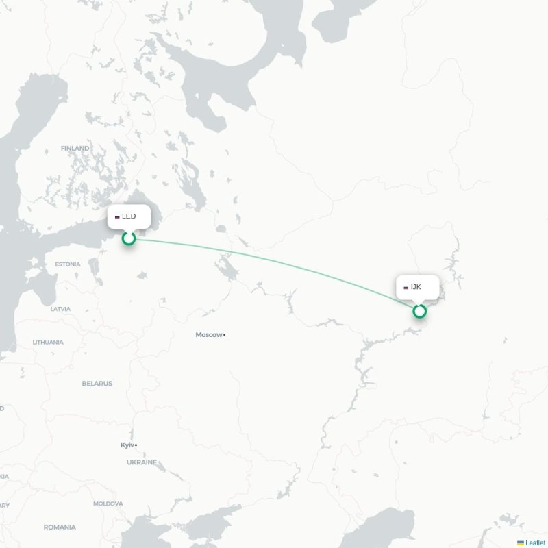 LED - IJK route map