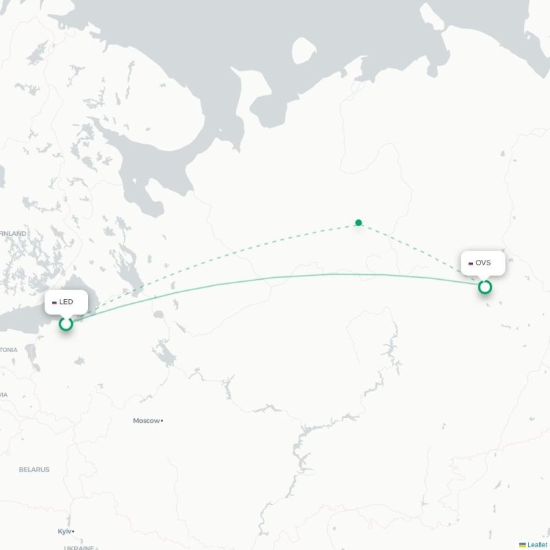 LED - OVS route map