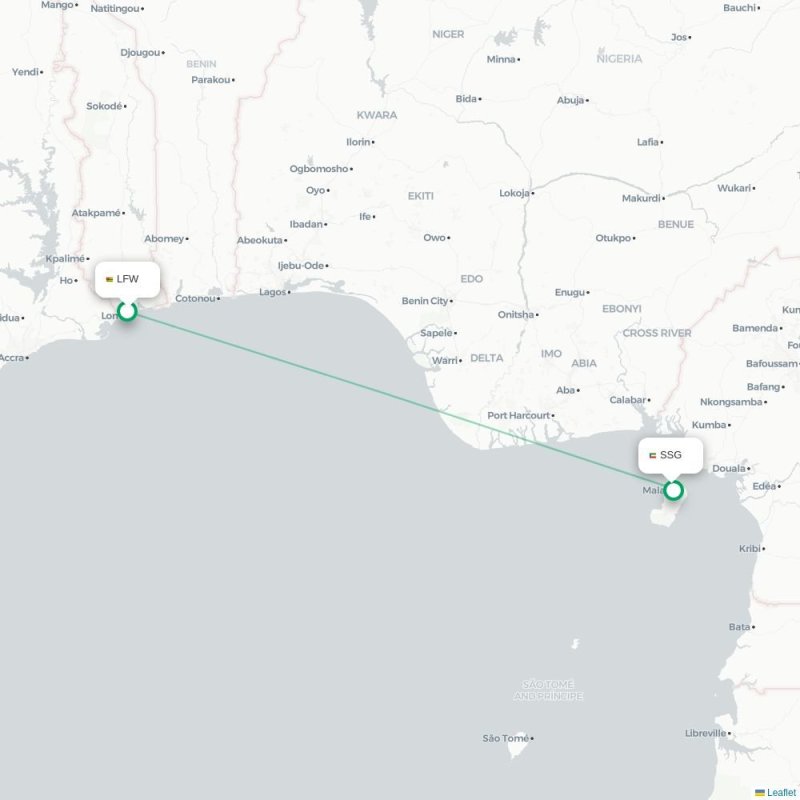 LFW - SSG route map