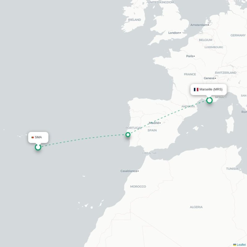 LIG - MRS route map