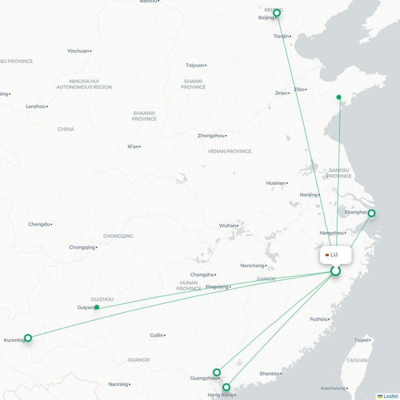 LIJ - CSX route map