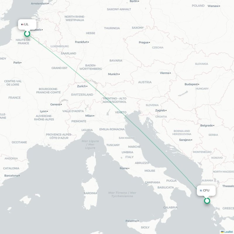 LIL - CFU route map