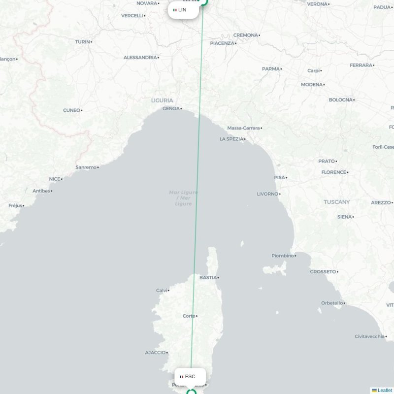 LIN - FSC route map