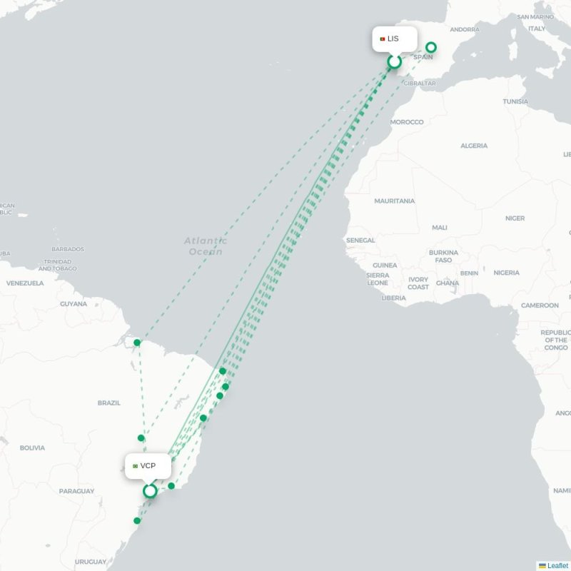 LIS - VCP route map