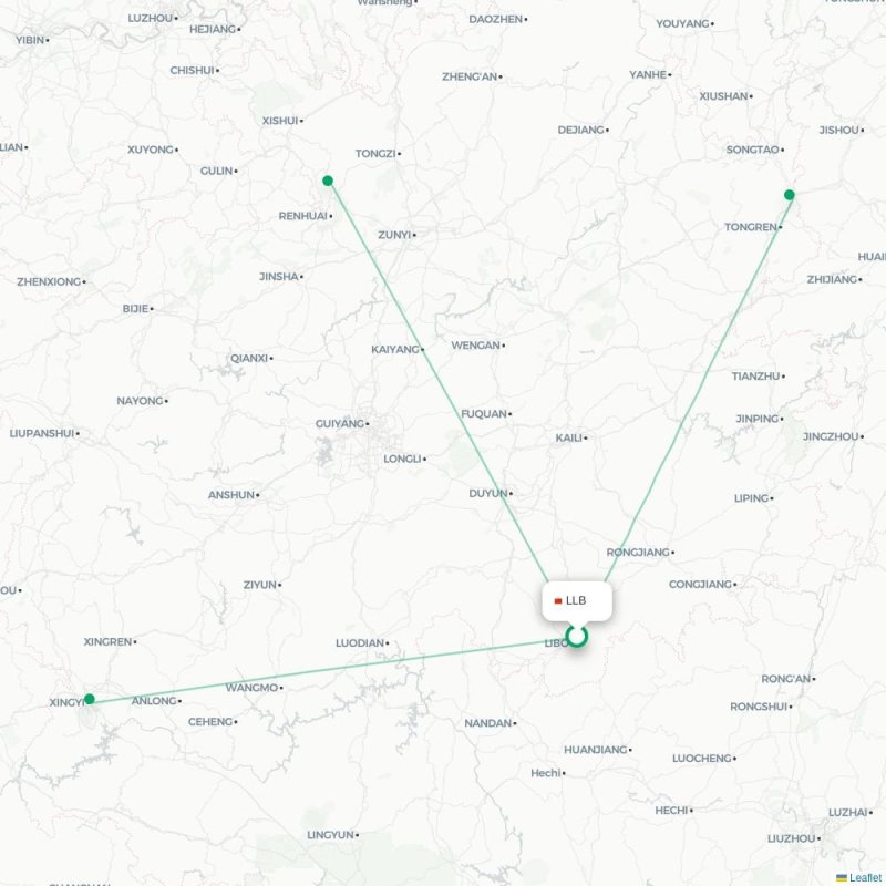 LLB - WMT route map