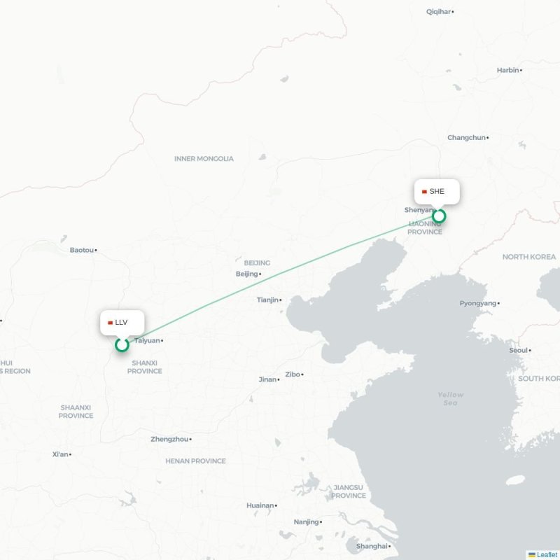 LLV - SHE route map
