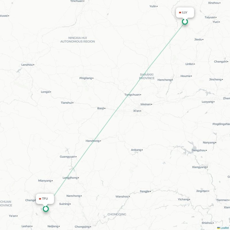 LLV - TFU route map