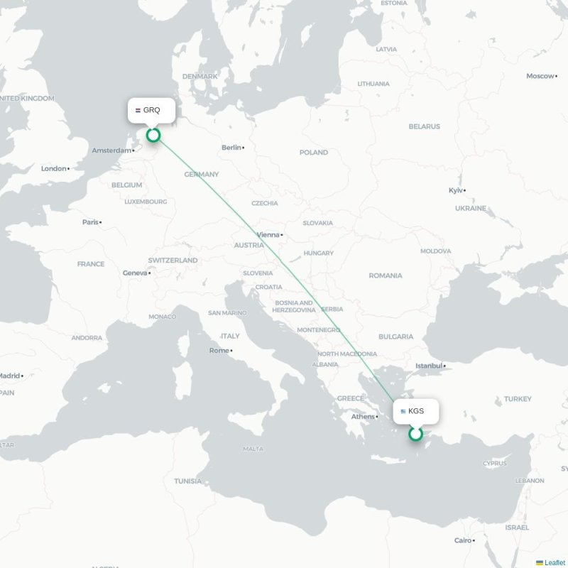 LPA - GRQ route map