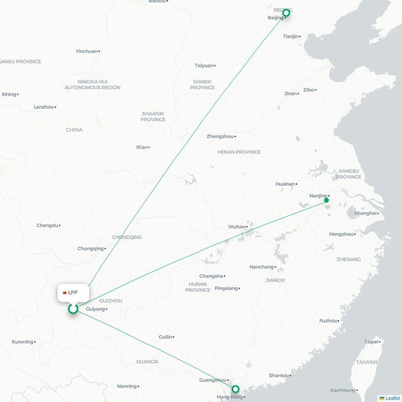 LPF - TEN route map