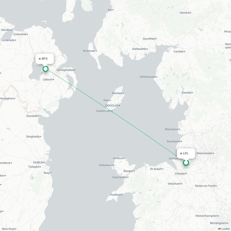 LPL - BFS route map