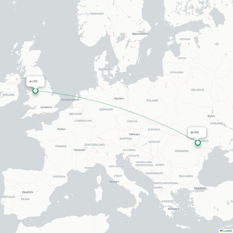 LPL - IAS route map