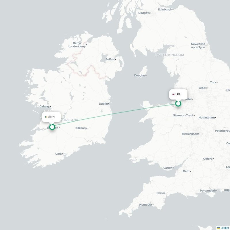 LPL - SNN route map
