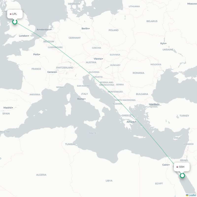 LPL - SSH route map