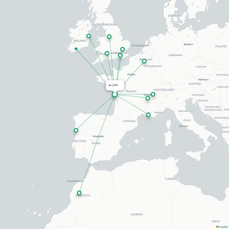 LRH - ORK route map