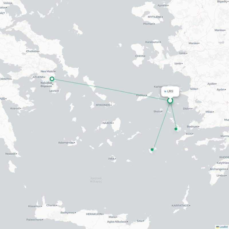 LRS - ATH route map