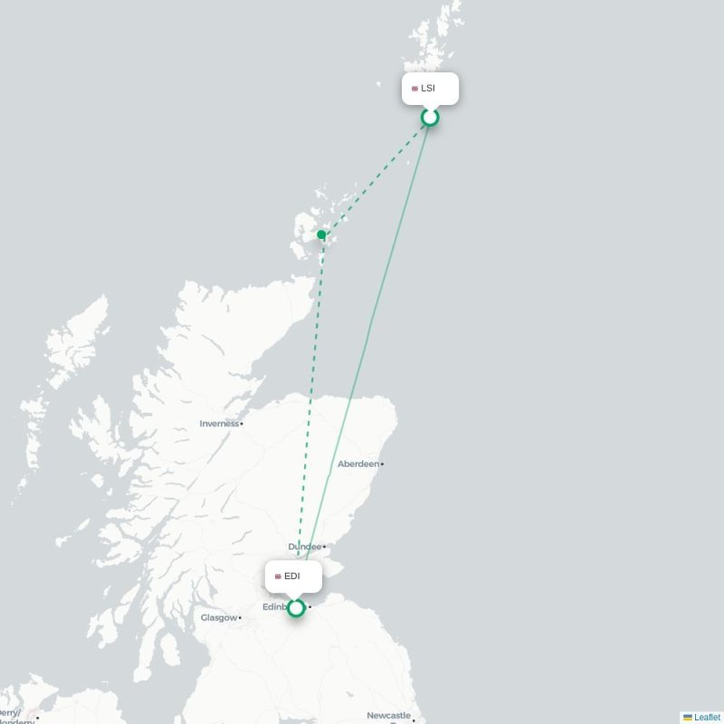 LSI - EDI route map