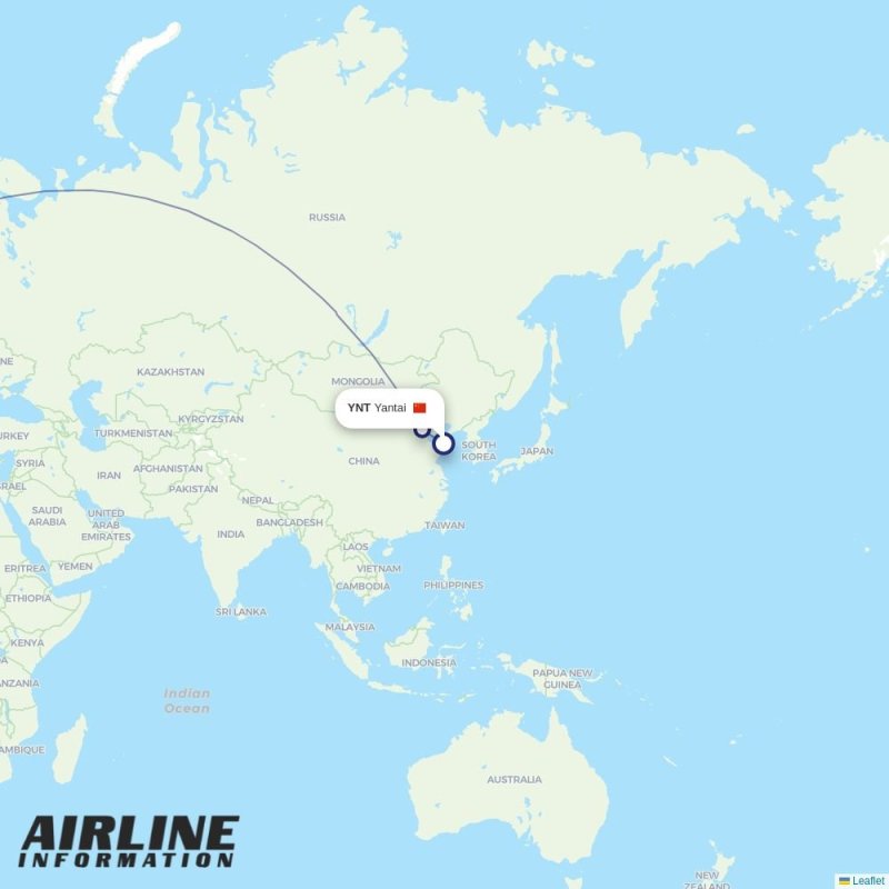 LYS - EDI route map