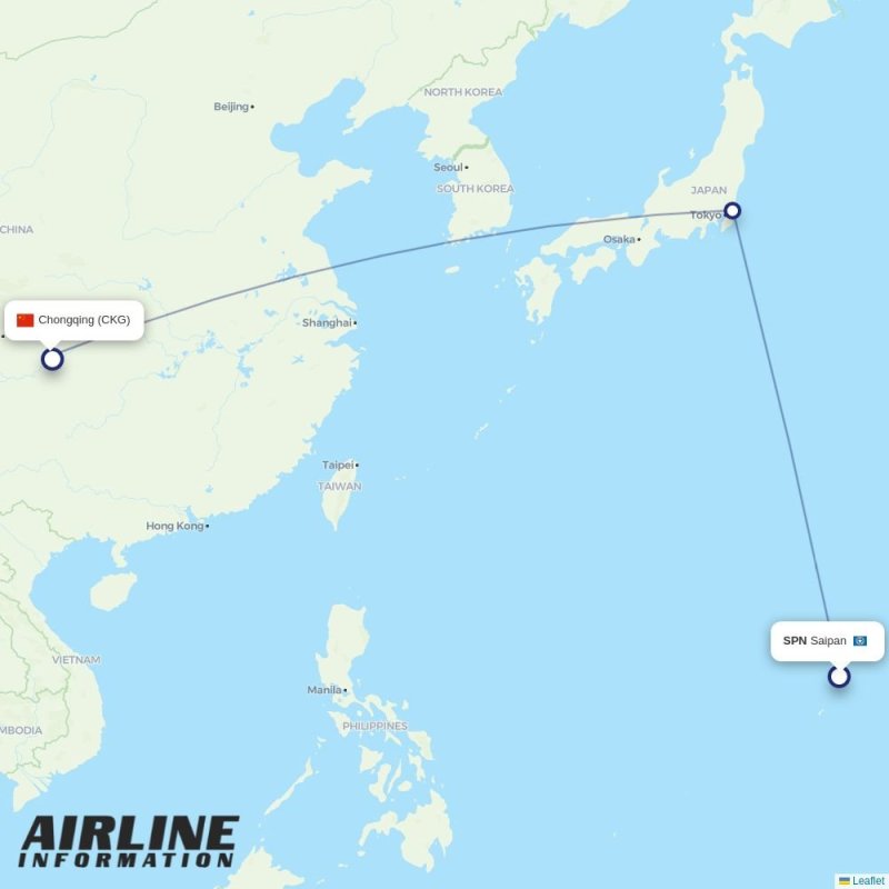 LZY - CKG route map