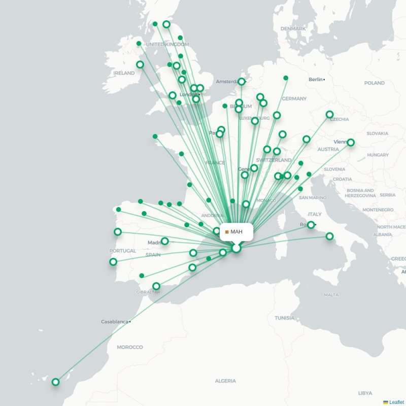 MAH - PMI route map
