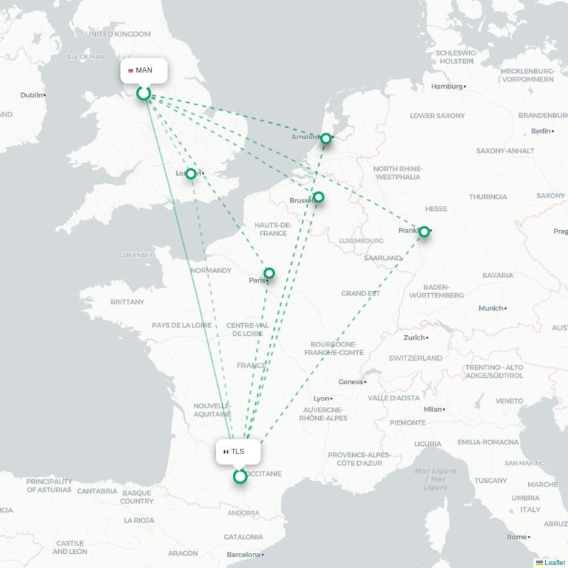 MAN - TLS route map