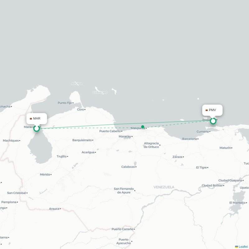 MAR - PMV route map