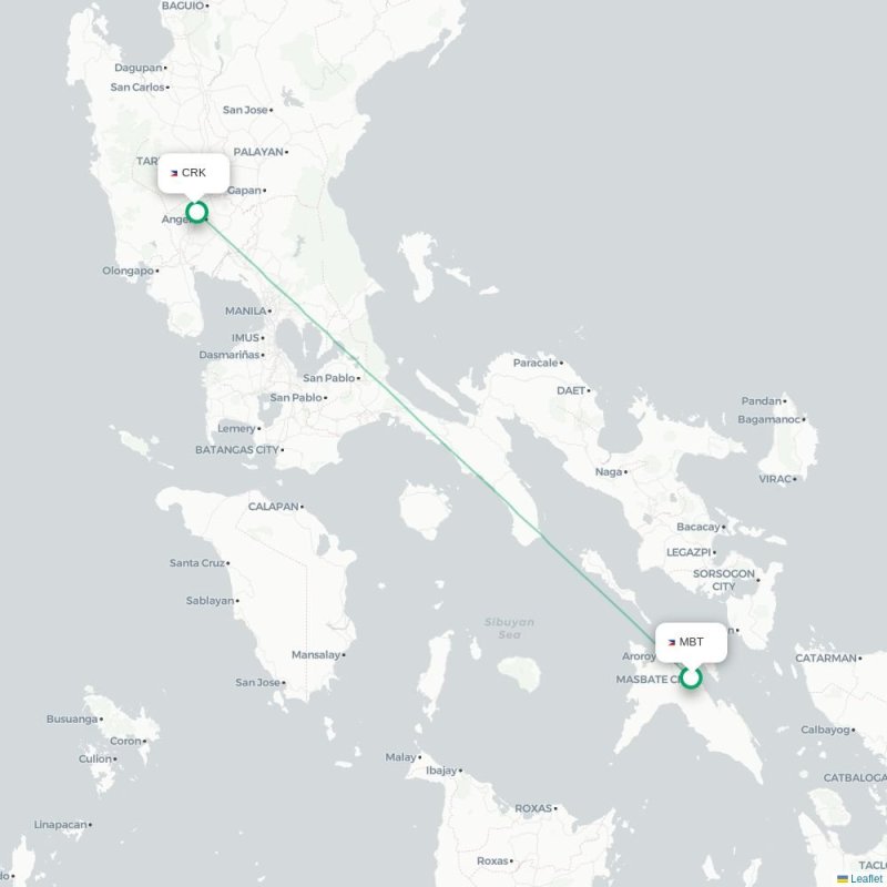 MBT - CRK route map
