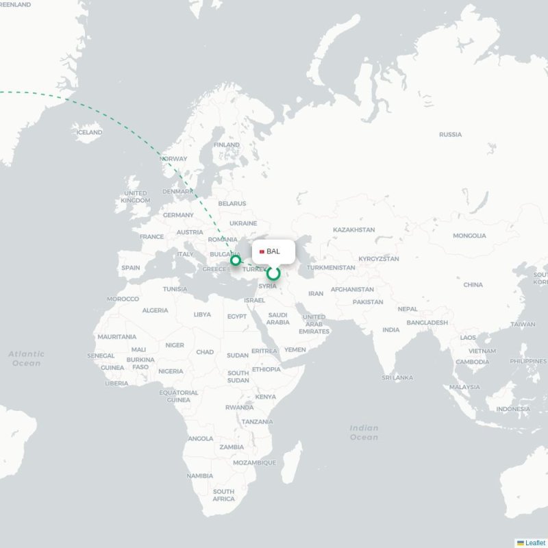 MEX - LAX route map